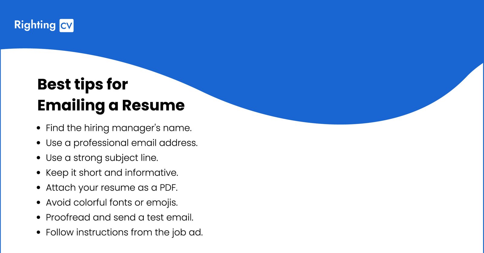 what to write in an email when sending a resume